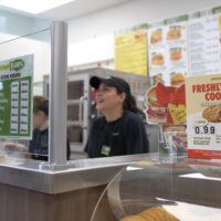 Blimpie franchise counter