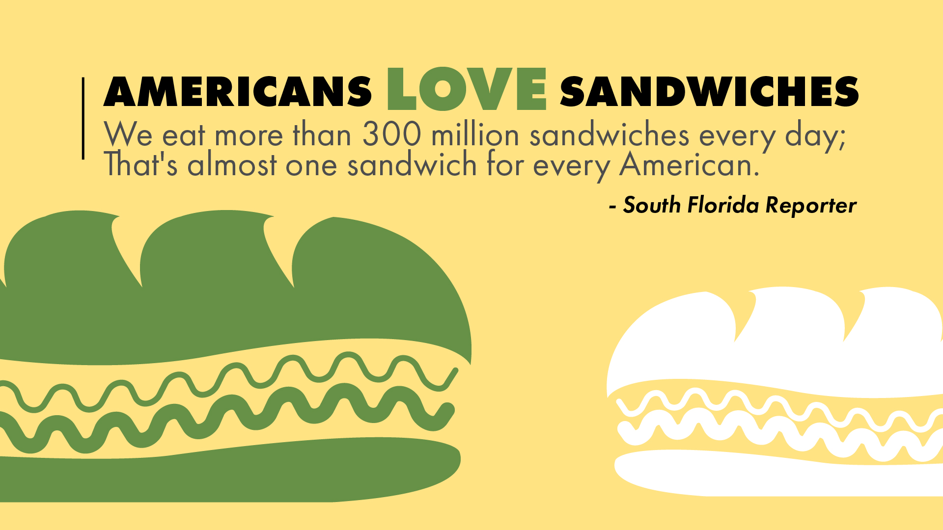 americans love sanwiches